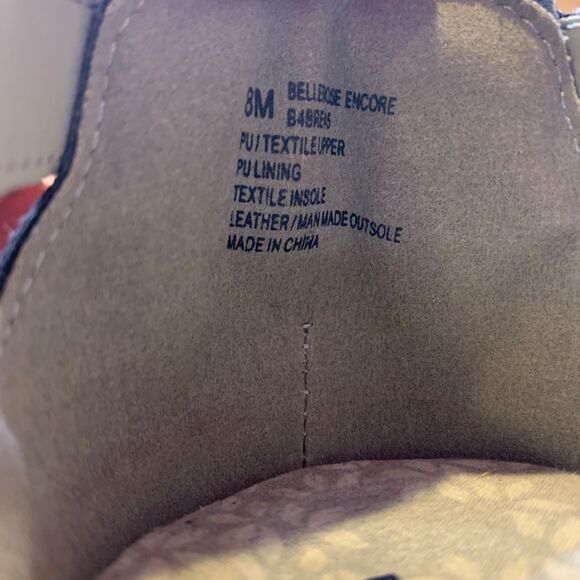 JBU Women's Shoes 8 M Blue Bellarose Encore Mary Jane Leather Strap Memory Foam - Picture 16 of 16